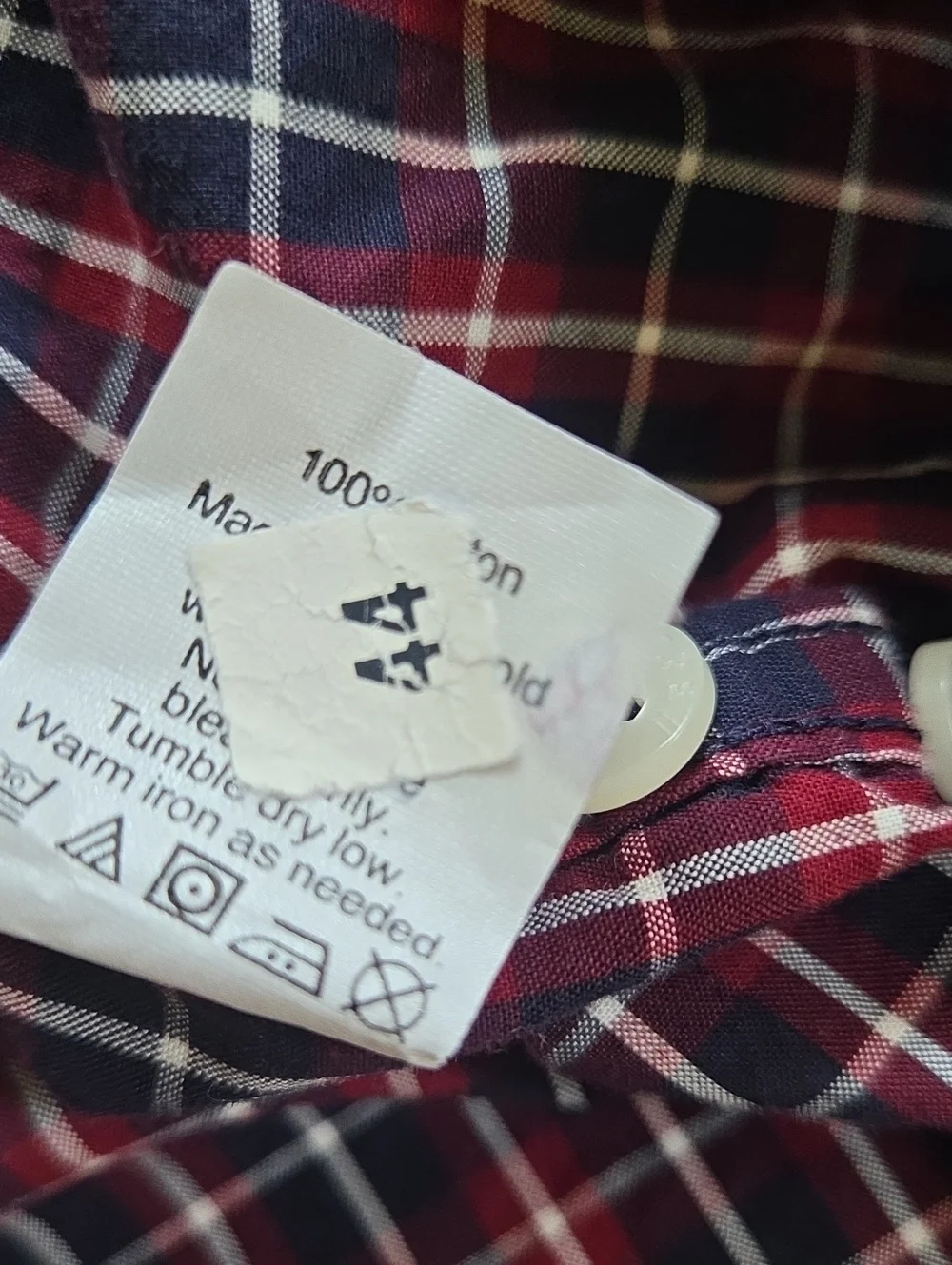 J. Crew Red White And Blue Long Sleeved Button Up Shirt!